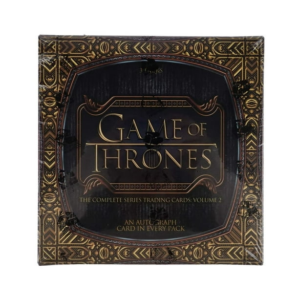 Game Of Thrones The Complete Series Trading Cards Volume 2 Box (Rittenhouse  2022) - Walmart.com