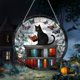 thumbnail image 5 of Uuiauoio Halloween Ornament Acrylic Window Hanging, Halloween Home Wall Hanging Decor, Halloween Decorations, Acrylic Doors And Windows Wall Hanging Pendants Scene Decoration, 5 of 6