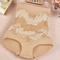 thumbnail image 4 of Odeerbi Womens Underwear Seamless Shapewear Tummy Control High Waist Nice Buttocks Peach Buttocks Belly-up Pants Slim Pants Beige, 4 of 5