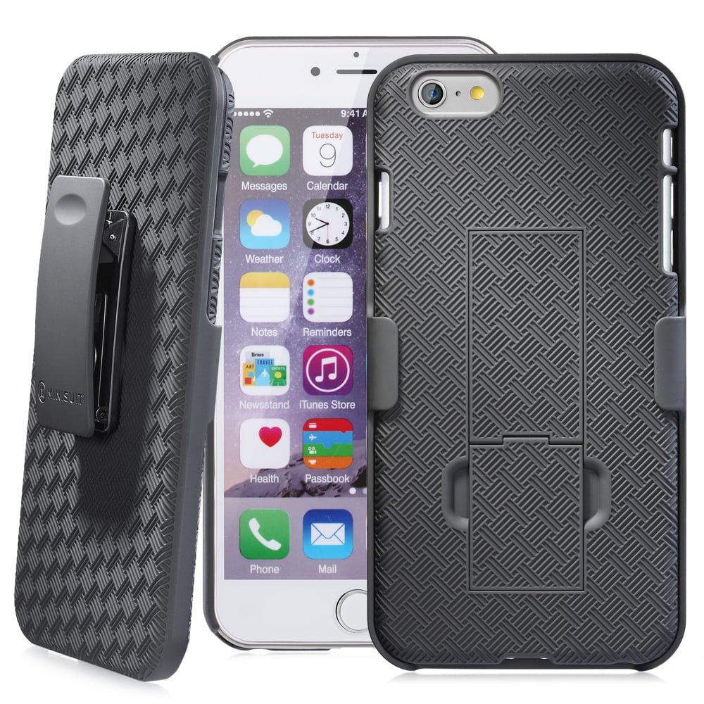 Minisuit Clipster Kickstand Case + Belt Clip for iPhone 6 Plus, 6S Plus