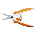 thumbnail image 2 of Fiskars FSK1069767 5 in. Micro Tip Scissor, Orange & White, 2 of 4