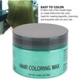 thumbnail image 4 of Professional Barber Shop Hair Coloring Clay Hair Dyeing Modeling Styling Wax 120g#4, 4 of 8