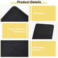 thumbnail image 3 of 2pc Felt Inserts Bag Bottom Cushion Pad Rectangle Black 35x18x0.45cm, 3 of 7