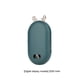 thumbnail image 4 of Inteprter Calentador de manos eléctrico recargable ajustable cálido invierno clima frío escuela al aire libre móvil banco de energía regalo de Suministros térmicos digital verde Inteprter  HA071487-01, 4 of 6