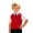Red, variant on 121,Kids Boys Girls V Neck Vest Sweater Sleeveless Warm Knitted Pullover Knitwear Tops For School Season Ages 6M To 4Y