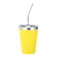thumbnail image 1 of Stainless Steel Kids Cups with Spill Proof Lid, Straw & Silicone Sleeves, 12oz, BPA Free, Insulated, for Cold & Hot Drinks, 1 of 4