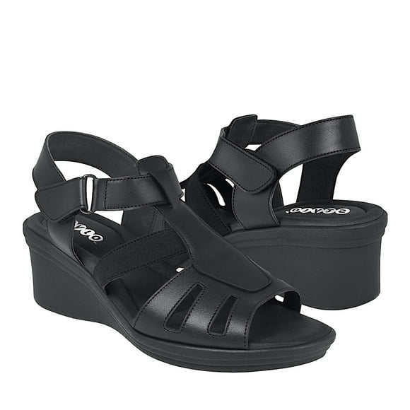 SANDALIAS DAMA STYLO 0062 SIMIPIEL NEGRO