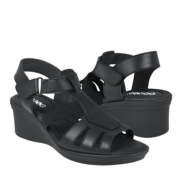 SANDALIAS DAMA STYLO 0062 SIMIPIEL NEGRO
