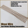 thumbnail image 5 of 25Pcs Wiggle Wire Wave 2Mm Spot Welding Auto Car Body Bumper Dent Repair Tool, 5 of 5