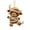 Brown#618-726, variant on Halloween Bead DIY Craft Kit 500 PCS Flat Jewelry Making Set for Handicraft Enthusiast Beginner Arts and Crafts Activity Party Favor for 10