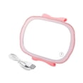 thumbnail image 1 of Sidaley Espejo de tocador para coche, Clip de maquillaje táctil, luces LED, alta definición, Universal, gran angular, viaje, para mujer, Automoción decorativa y accesorios Rosa, 1 of 6