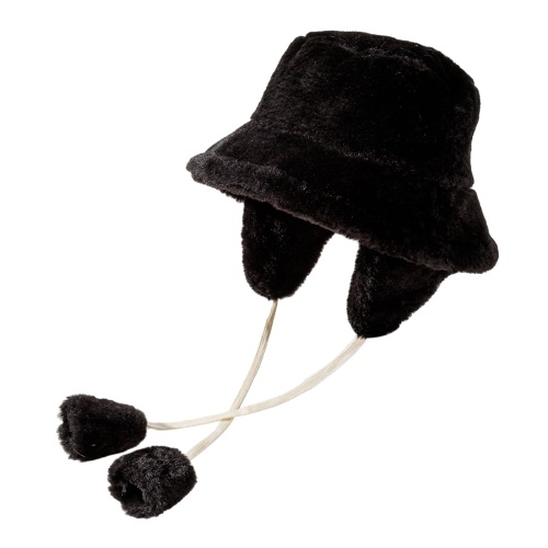 Women\'s Winter Stretch Cable Cover Ears Bucket Hat FSIGOM Women Winter Hat Cover Ears Hat Soft Stretch Cable  main image 3