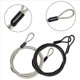 thumbnail image 2 of 20x Candado de Cable Seguridad de Viaje 100 cm / 3,3 Pies , Candado Equipaje con Cable de Seguridad con Revestimiento de Acero, 2 of 7