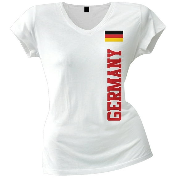 World Cup Germany Juniors V-Neck T-Shirt - Medium