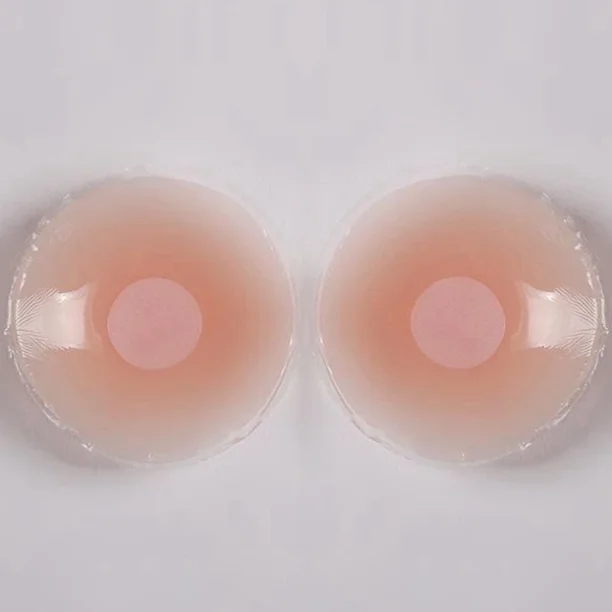 2/10 Uds. Cubierta de silicona Invisible reutilizable para pezones autoadhesiva pecho sujetador empanadas almohadilla pegatinas accesorios relleno de