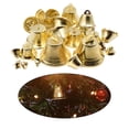 thumbnail image 3 of Bells, 100 Pieces Colorful Bells for Crafts, Mixed Size Small , Metal Craft Bells for Holiday Home Decoration, 3 of 10