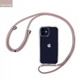 thumbnail image 3 of Crossbody Necklace Cord Lanyard Transparent Hard Case For iPhone 14 13 12 11 Pro Max XS XR X 8 7 Plus 15 Clear Soft Cover, 3 of 5