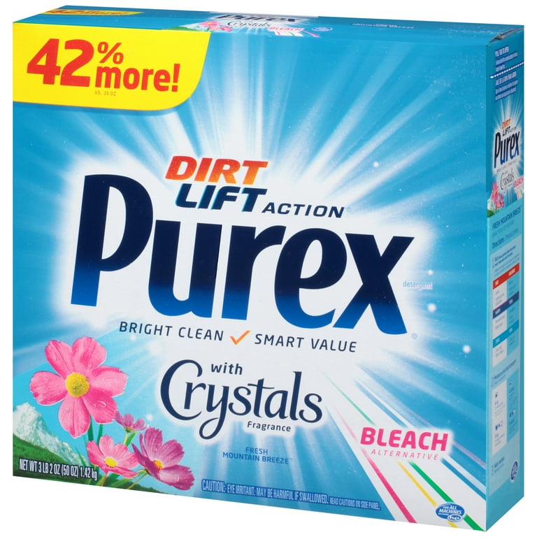 Purex Powder Laundry Detergent with Bleach Alternative Fresh