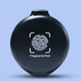thumbnail image 4 of Thumbprint Fingerprint Ink Pad Stamp Pad Waterproof Compact Size Portable Identification Security Fingerprint Black Stamp Ink Pad-Blue, 4 of 7
