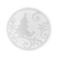 thumbnail image 1 of yuksok Christmas Coasters Crafts Cup Pad Base Resin Making Cup Mat Round Silicone Model A, 1 of 9