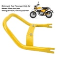 thumbnail image 4 of Passenger Grab Bar, Iron Tube Rear Passenger Grab Bar Handle Rail Compatible with Monkey 125 2018 to 2023, Comfortable Grip Stable Support Grab Handles Hand Grips, 4 of 8