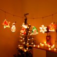 thumbnail image 1 of Luces Colgantes Navideñas LED Yinane Decorativa de Cuerda Novedosa con USB para Ventanas Interiores Puerta de Pared Dormitorio Exterior Pasa rojo, 1 of 8