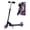 Navy Blue, variant on Nattork Kick Scooter for Kids Ages 3-8 – Pink Lightweight Foldable Scooters for Boys Girls with Light up Wheels, Adjustable Handlebars up to 110 lbs