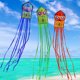 thumbnail image 3 of cometa Cometas de pulpo para niños, cometas de animales de dibujos animados de juguete con cola larga para viajes al aire libre en el parque de la playa, 3 of 7