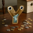 thumbnail image 2 of Wooden Letter Bank for Kids Custom Childrens Saving with Initials Educational Bank for Boys and Girls, 2 of 9