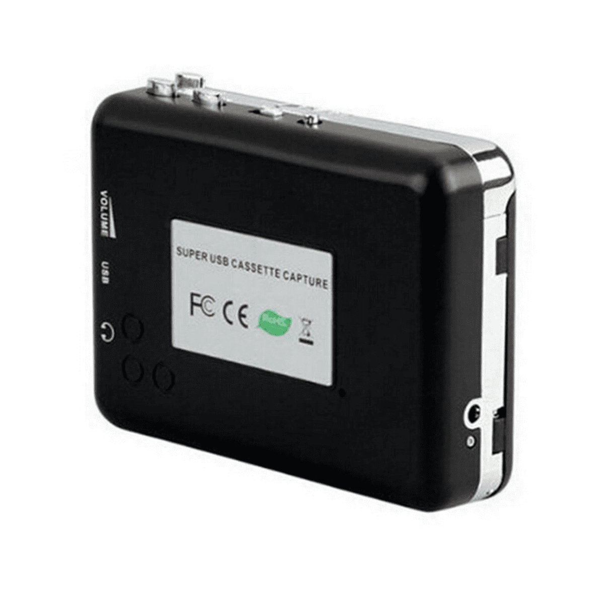 Reshow Lecteur Cassette Portable – Haut-Parleur & Micro Intégrés, Conversion Cassette → MP3 Via USB, Enregistrement Sur Bande, Prise Casque