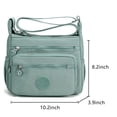 thumbnail image 2 of Pealwel Bolso de hombro para mujer, espacioso, con múltiples bolsillos, bolso cruzado para mujer, bolso con asa superior, 2 of 5