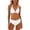 /c67White274, variant on WEIGFI Womens Bikini Sets 2 Piece Swimwear Push Up Top And High Waist Bottom Halter Neck Cheeky Swimsuit Solid Color Elegant Triangle Summer Pool Comfort Holiday Swim Wear,Black,L