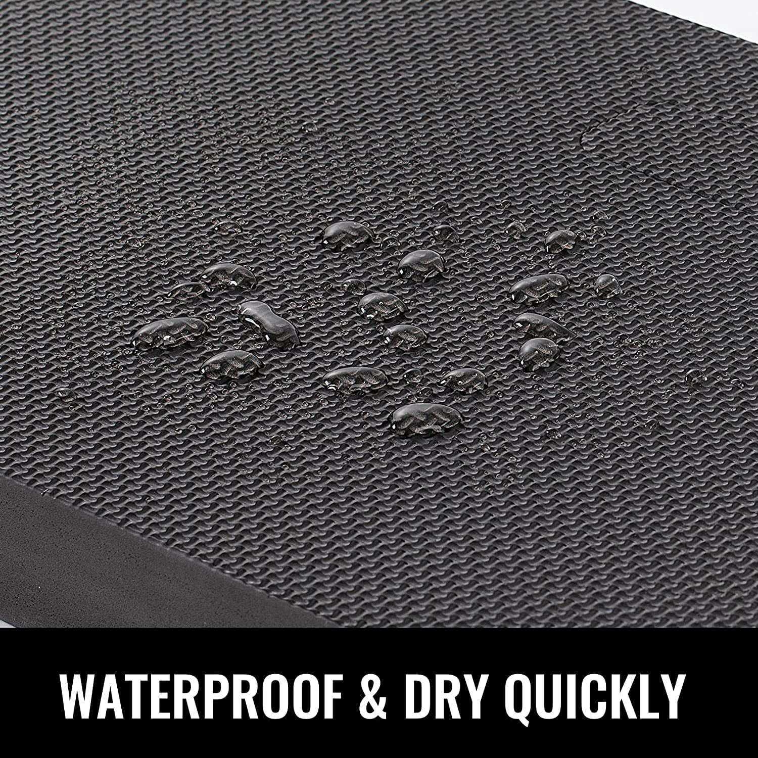 Extra Thick Kneeling Pad for Gardening, Comfortable Knee Pad Cushion, Extra Large Foam Kneeler Mat for Gardening, Baby Bath, Workout, Exercise & Yoga, Mechanic, 17.8 x 11 x 1.5 in, Black
