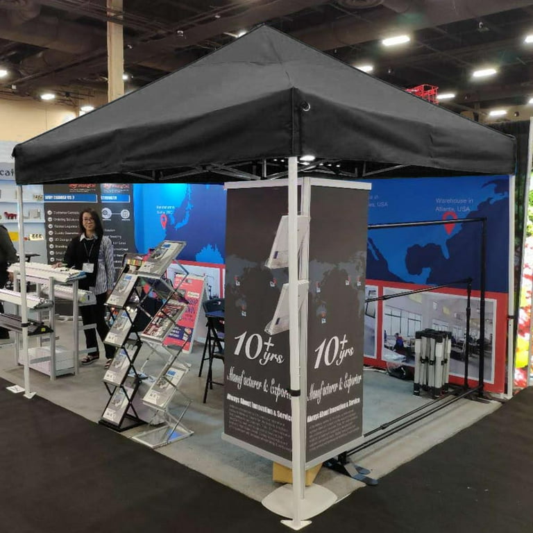 Instahibit® 10x10 ft Easy Pop Up Canopy Tent Commercial