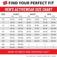 thumbnail image 3 of Hanes - Sudadera con Capucha para Hombre, Ecosmart de Forro Polar, Sudadera con Capucha para Hombre, Marino, 5X-Large, 3 of 8