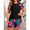 thumbnail image 4 of LOVEVER Women‘s Large Size Casual Two-Piece Swimsuit, 4 of 5