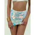 thumbnail image 6 of qucoqpe Sequin Skirt for Women Sparkly Stretchy Bodycon Mini Skirts Night Out Party Skirts, 6 of 6