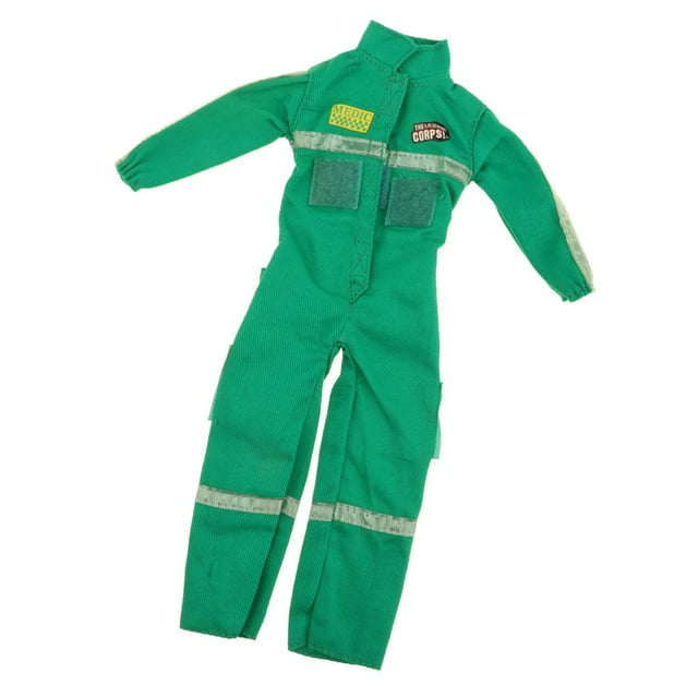 Ropa de Muñecas Zulema Traje de Disfraz Accesorios Verde