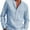 Bleu Clair, variante sur Fashnice T-shirt Homme Col en V avec Poches T-shirt Blouse de Plage Hawaïenne Blanc TG
