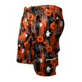 thumbnail image 4 of GrmtClth Men's Halloween print shorts Cute Jack O Lantern Street Cargo Short Pants Quick Dry Multi Storage Pocket Breathable Summer Shorts Travel Fun Party Clothing Red 2XL, 4 of 5