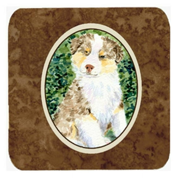 Australian Shepherd Foam Coasters, Set - 4