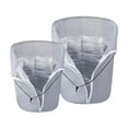thumbnail image 1 of Inteprter 2x carpa protectora de plantas con forro de papel de aluminio para plantas en invierno cubiertas suaves y cómodas para plantas Jardín y Patio Gris 45*50cm, 1 of 6