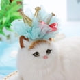 thumbnail image 4 of Horquilla con lazo y encaje para adorables accesorios para felinos y caninos Corona para gatos Regal Pet, 4 of 8