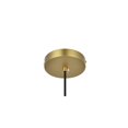 thumbnail image 6 of Living District Ashwell 10 Inch Pendant Clear Shade in Satin Gold, 6 of 10