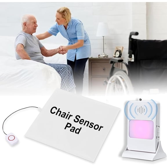 Chair Alarm for Elderly Dementia Patients, Briidea Chair Alarms and Fall Prevention for Elderly