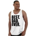 thumbnail image 5 of Cool Father's Day Best Dad Ever Tank Top Sleeveless Tee Men Brisco Brands M, 5 of 6