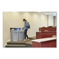 thumbnail image 2 of Rubbermaid Commercial 2171554 Slim Jim 33 gal 1-Stream Landfill Resin Recycling Station - Gray, 2 of 4