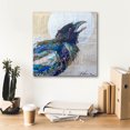 thumbnail image 6 of Epic Graffiti 'Raven 6' by St. Hilaire Elizabeth, Canvas Wall Art, 18"x18", 6 of 8