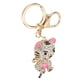 thumbnail image 4 of Colgantes De Llavero, Llavero De Animal Con Tachuelas De Diamantes De Imitación Brillantes Para Colgantes De Coche Para Regalo Para Decoración De Bolsos Cergrey Rosa, 4 of 8