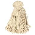 thumbnail image 5 of ELAYARD 1 Roll Flat Cotton Rope Beige for Clothing Line and Crafts Macrame Cord, 5 of 8